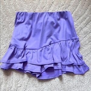 NEW Tweenstyle by Stoopher Denny’s Lesters Purple Ruffled Skirt
